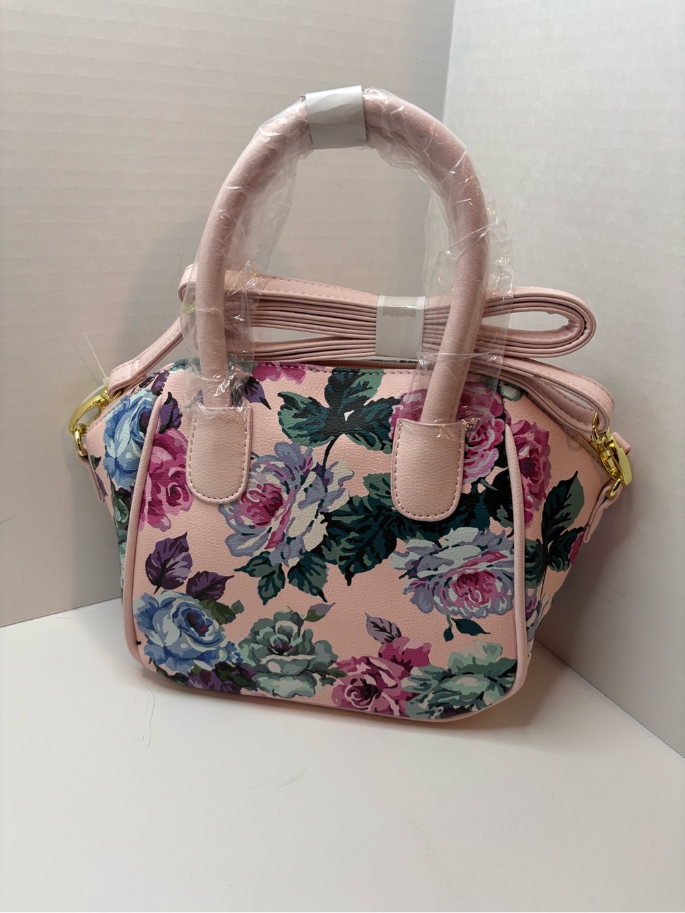 Luv Betsey Johnson multicolor Floral Satchel Handbag - Picture 2 of 4
